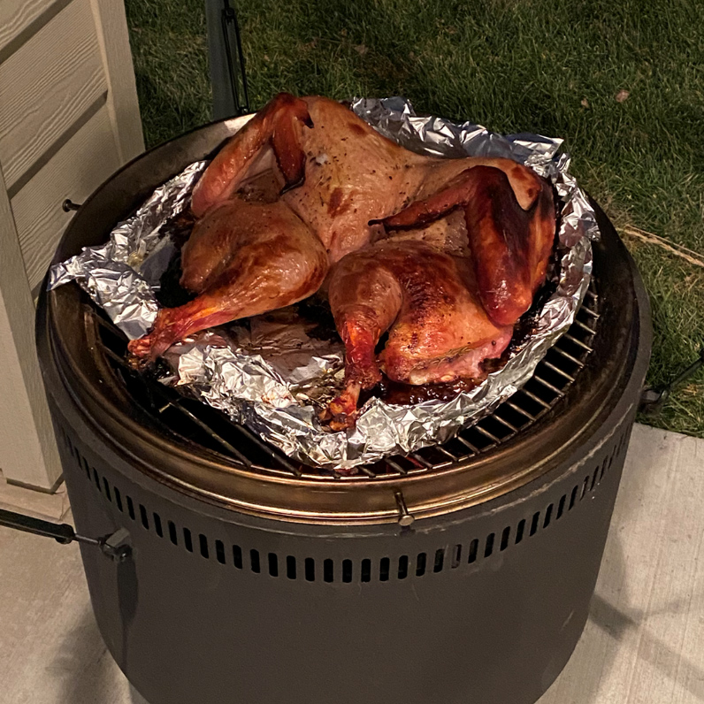Cooked-turkey-on-Burch-Barrel