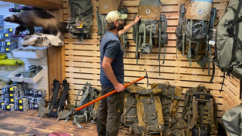 Carr-at-hunting-store