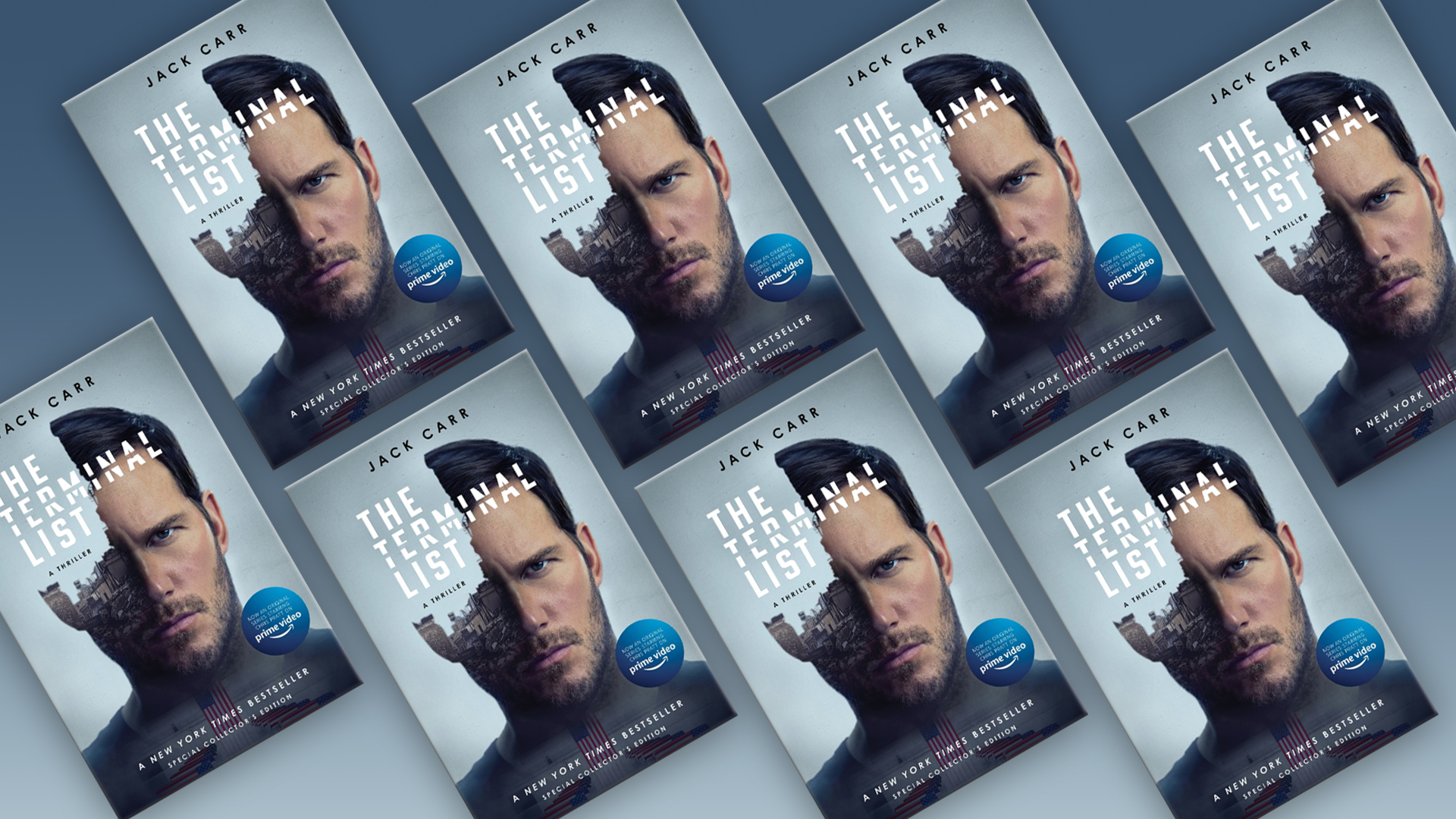THE TERMINAL LIST Chris Pratt Cover – Jack Carr