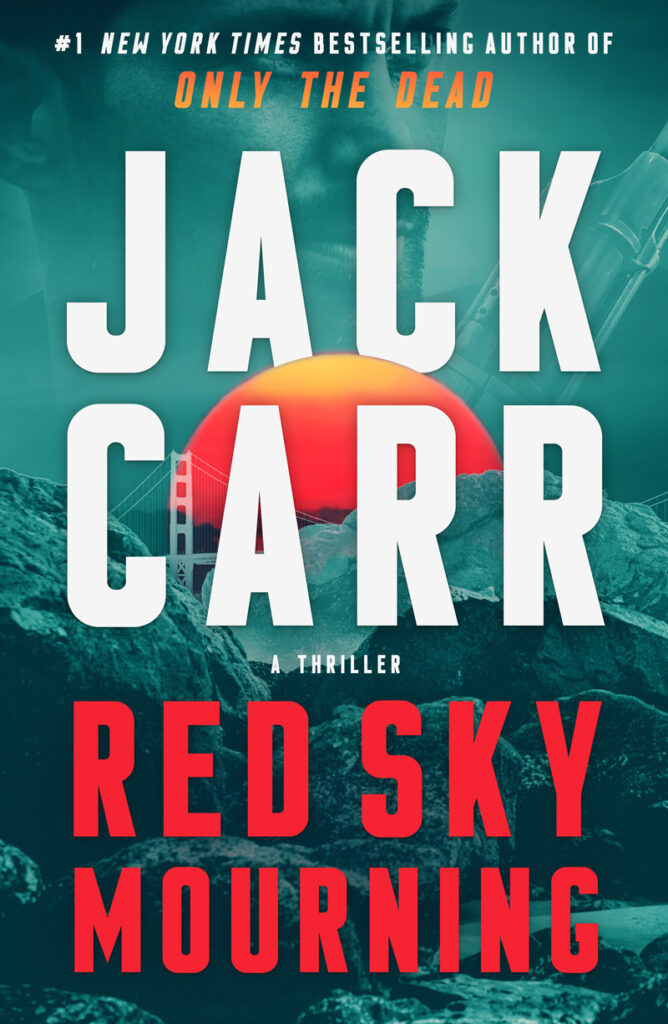 Jack Carr Red Sky Mourning Thriller Book cover