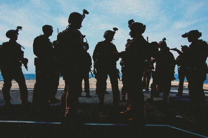 Military shot Modern Military
