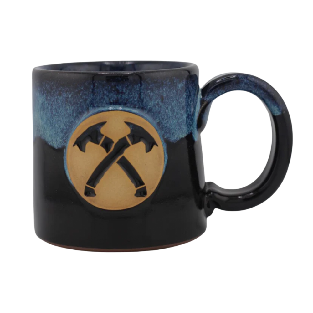 Crossed Hawks Ceramic Mug