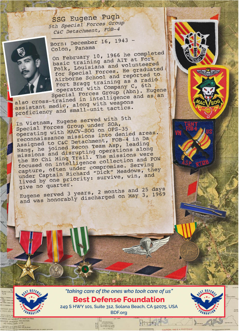 Gene Pugh – MACV-SOG