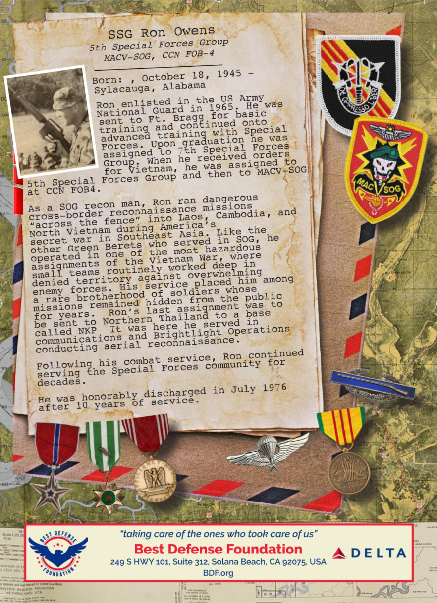 Ron Owens – MACV-SOG