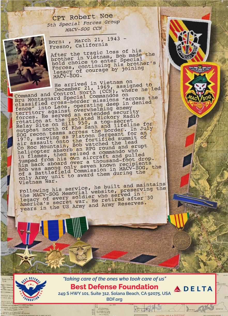 Bob Noe – MACV-SOG